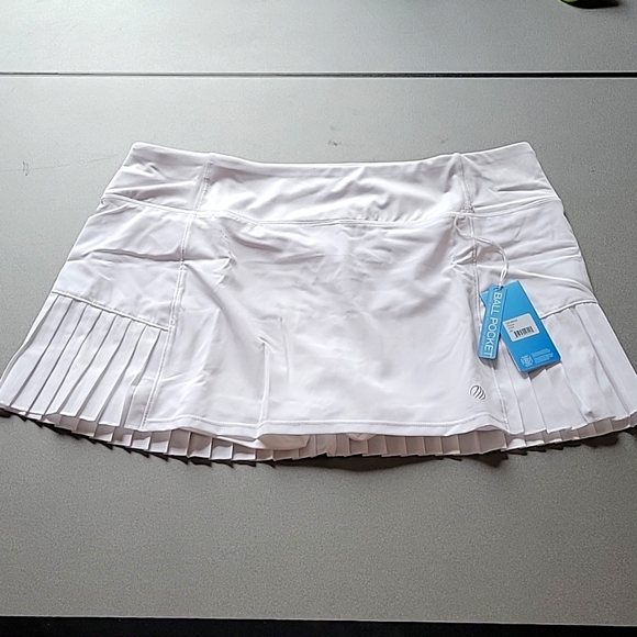 Mondetta Skirts Mondetta Pleated Tennis Skort White Skirt Golf